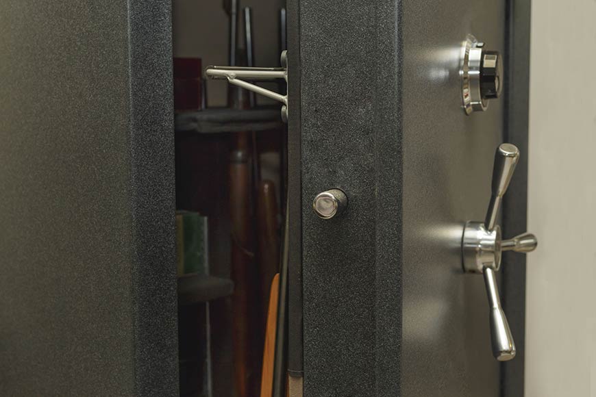 Photo of a gun safe